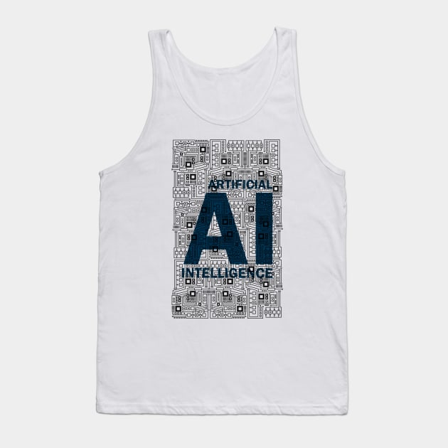 Artificial Intelligence - AI Tank Top by Bohnenkern